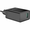 Зарядний пристрій Defender UPA-101 black, 1 USB, QC 3.0, 18W (83573) - Зображення 1