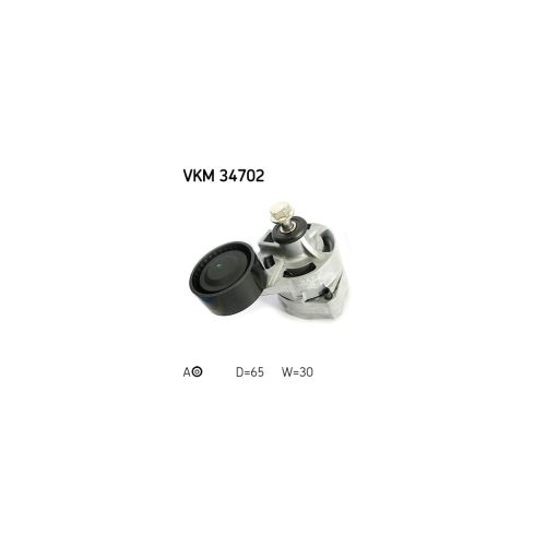 Натягувач ременя з роликом SKF VKM 34702