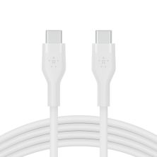 Дата кабель USB-С to USB-C 2.0m white Belkin (CAB009BT2MWH)