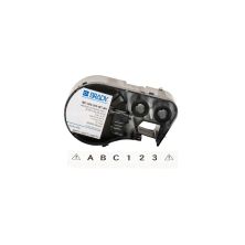 Лента для принтера этикеток Brady M4C-500-595-WT-BK 12,70мм х 7,62м, black on white, vinyl (143371)