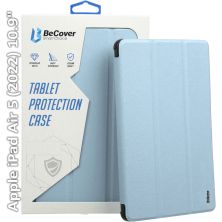 Чохол до планшета BeCover Tri Fold Hard Apple iPad Air 5 (2022) 10.9 Light Blue (709663)