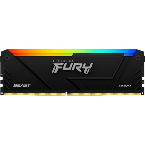 Модуль пам'яті для комп'ютера DDR4 8GB 3733 MHz Beast RGB Kingston Fury (ex.HyperX) (KF437C19BB2A/8)