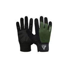 Перчатки для фитнеса RDX W1 Full Finger Army Green L (WGA-W1FA-L+)