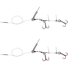 Оснастка Savage Gear Linethru Corkscrew Rig 2x1/0 45cm 31kg (2 шт/уп.) (1854.12.96)