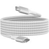 Дата кабель USB-C to USB-C 2.0m 240W white Belkin (CAB015BT2MWH) - Зображення 1