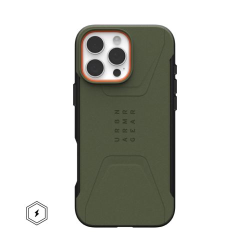 Чехол для мобильного телефона UAG iPhone 16 Pro Max Civilian Magsafe Olive Drab (114445117272)