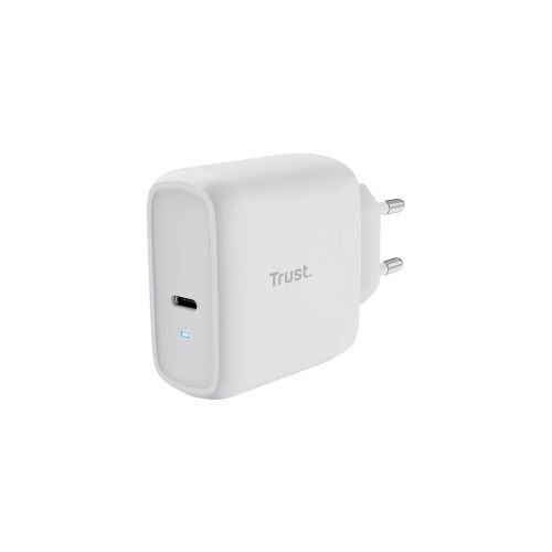 Зарядний пристрій Trust Maxo 65W USB-C PD white (25139_TRUST)