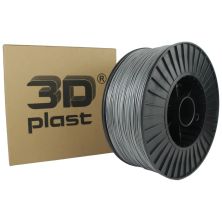 Пластик для 3D-принтера 3Dplast PETG 1.75мм, 3кг, gray metallic (3DPTG1753GRMT)