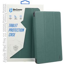 Чехол для планшета BeCover Tri Fold Hard BeCover Apple iPad Pro 11 2020/2021/2022 Dark Green (709667)