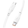 Дата кабель USB-C to USB-C 2.0m 240W TPE X93 white HOCO (6931474790743) - Зображення 2