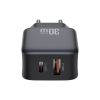 Зарядное устройство XO L156 USB-C PD30W + USB-A QC3.0 Black (L156.black) - Изображение 2