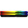 Модуль памяти для компьютера DDR5 64GB (2x32GB) 5200 MHz Beast RGB EXPO Black Kingston Fury (ex.HyperX) (KF552C40BB2AK2-64) - Изображение 2