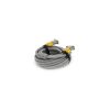 Кабель мультимедийный VGA M to VGA M 5.0m 1080P grey-yellow Merlion (YT-VGA(M)/(M)3+6GR-5m) - Изображение 1