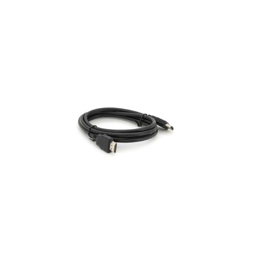 Кабель мультимедійний HDMI M to HDMI M 1.5m V1.4 black Merlion (YT-HDMI(M)/(M)HS-1.5m-5)