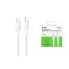 Дата кабель USB-C to USB-C 1.0m 240W white Belkin (CAB025HQ1MWH) - Зображення 1