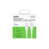 Дата кабель USB-C to USB-C 1.0m 240W white Belkin (CAB025HQ1MWH) - Зображення 2