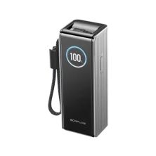 Батарея универсальная EcoFlow RAPID Power Bank 25000mAh with cables silver (EF-RAPID25K100W-S-EU) Батарея универсальная EcoFlow RAPID Power Bank 25000mAh with cables silver (EF-RAPID25K100W-S-EU)