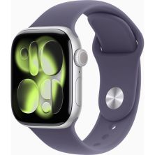 Смарт-часы Apple Watch Series 11 GPS 42mm Silver Aluminium Case with Purple Fog Sport Band - M/L (MEU74RK/A)