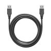 Дата кабель USB 2.0 AM/AM 1.0m black ColorWay (CW-CBUU071-BK) - Изображение 1