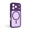 Чохол до мобільного телефона Armorstandart Lush MagCase Apple iPhone 17 Pro Dark Violet (ARM87490) - Зображення 1
