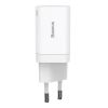 Зарядное устройство Baseus 1xUSB-C 30W + 1xUSB white (CCSUPP-E02) - Изображение 1