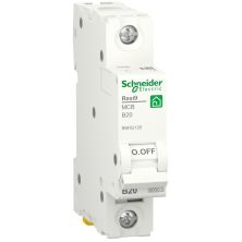 Автоматический выключатель Schneider Electric RESI9 6kA 1P 20A (R9F02120)