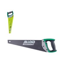 Ножовка Alloid по дереву, с тефлоновым покрытием, 400мм, каленый зуб 3D, комбинированная ручка (WS-81640)