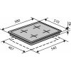 Варочна поверхня Ventolux HG640-Q1 BECE (X) - Зображення 2