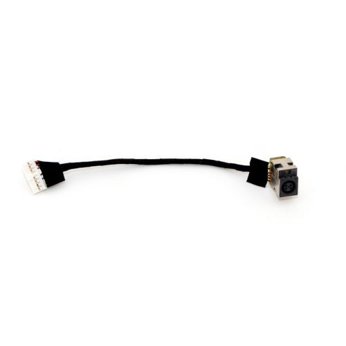 Роз'єм живлення ноутбука з кабелем для HP PJ201 (7.4mm x 5.0mm + center pin), 8(7)-pi Универсальный (A49046)