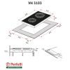 Варочная поверхность Perfelli VH 3103 BL - Изображение 4