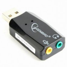 Переходник USB2.0-Audio Gembird (SC-USB2.0-01)