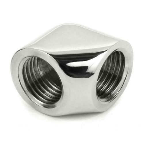 Фитинг для СЖО Ekwb EK-AF Angled 90° 2F G1/4 - Nickel (3831109847640)