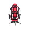 Крісло ігрове Special4You ExtremeRace black/red/white with footrest (E6460) - Зображення 1
