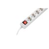 Сетевой удлинитель 2E 5XSchuko з вимикачем,5м, white (2E-U05ES15M5) - Изображение 3