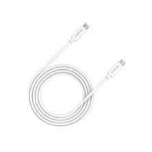 Дата кабель USB-C to USB-C 2.0m UC-42 5A 240W(ERP) E-MARK, white Canyon (CNS-USBC42W)