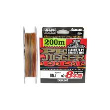 Шнур Sunline PE-Jigger ULT x8 200m 2.0/0.235mm 35lb/15.5kg Multi Color (1658.11.08)