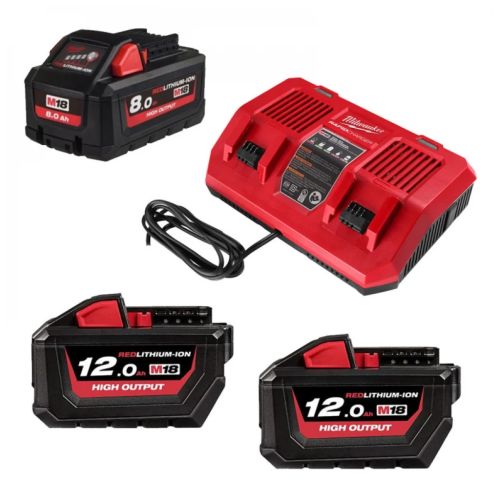 Набор аккумулятор + зарядное устройство Milwaukee Li-Ion M18 HNRGO1-823 M18 NRG Kit Outdoor IN2 (4932492933)