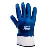 Защитные перчатки Sigma трикотажные c нитриловым покрытием (синие краги) (9443361) - Изображение 1