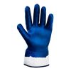 Защитные перчатки Sigma трикотажные c нитриловым покрытием (синие краги) (9443361) - Изображение 2