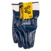 Защитные перчатки Sigma трикотажные c нитриловым покрытием (синие краги) (9443361) - Изображение 3