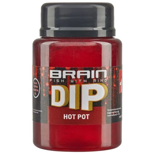 Дип Brain fishing F1 Hot Pot (спеції) 100ml (1858.04.32)