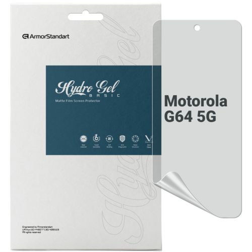 Пленка защитная Armorstandart Matte Motorola G64 5G (ARM77434)