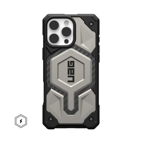 Чехол для мобильного телефона UAG iPhone 16 Pro Max Monarch Pro Magsafe Titanium (114457113636)