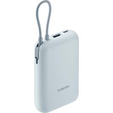 Батарея универсальная Xiaomi 10000mAh 22.5W, Integrated Cable, blue (BHR9073GL)