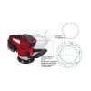 Шлифовальная машина Einhell TE-RS 40 E400Вт 125 мм, 12000-24000 цв/мин, 1.87кг (4462000) - Изображение 1