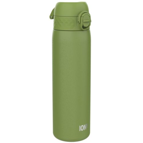 Пляшка для води ION8 OneTouch Stainless Steel 600 мл Khaki Green (I8SS600KGRE)