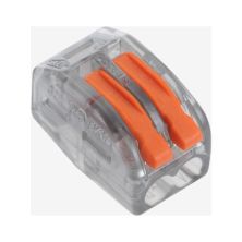 Соединитель кабеля 2-pin аналог WAGO K222-412T, 50штпак Voltronic (K222-412T/50) Соединитель кабеля 2-pin аналог WAGO K222-412T, 50штпак Voltronic (K222-412T/50)