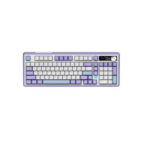 Клавиатура Ajazz AK980 Clear Sky Switch Purple RGB USB/Wireless/Bluetooth UA Purple (AK980-CS-PWB)