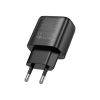 Зарядний пристрій HOCO C140A Smart USB QC3.0 Black (6942007627788) - Зображення 2