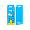 Дата кабель USB 2.0 AM to Lightning Famous silicone BX83 black BOROFONE (6974443386356) - Зображення 2